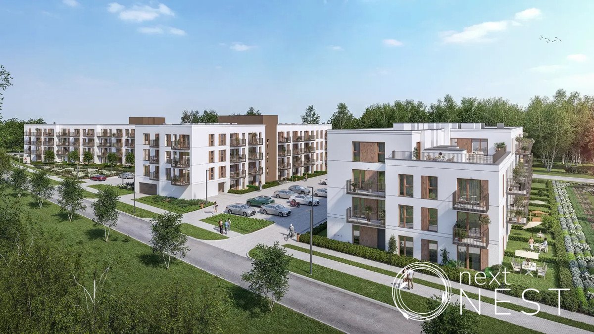 Nowoczesne 1 pokój z balkonem, garaż, bez PCC Józefosław, Urbanistów  35m2 Foto 1