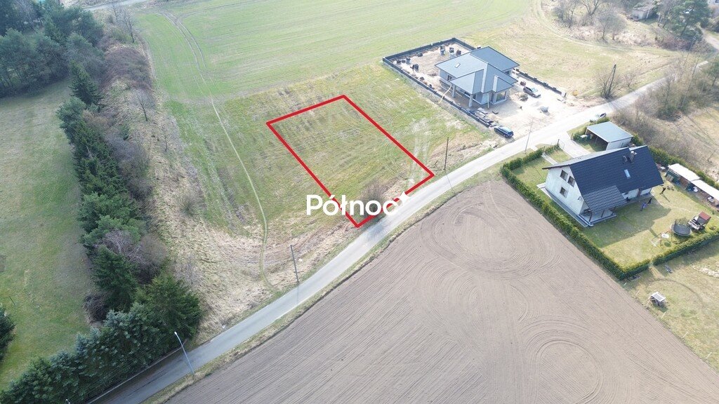 Działka budowlana 998 m2 w Dobrej – cisza i blisko natury Dobra  1 035m2 Foto 1