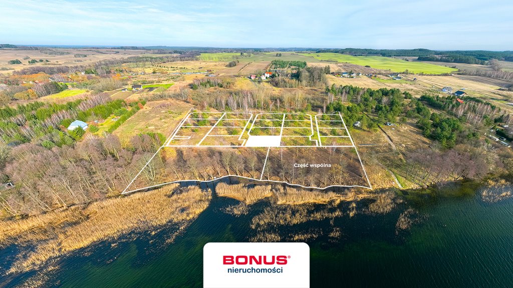 Działka nad jeziorem Lubie – 661 m², MPZP, dostęp do mediów Lubieszewo  661m2 Foto 1