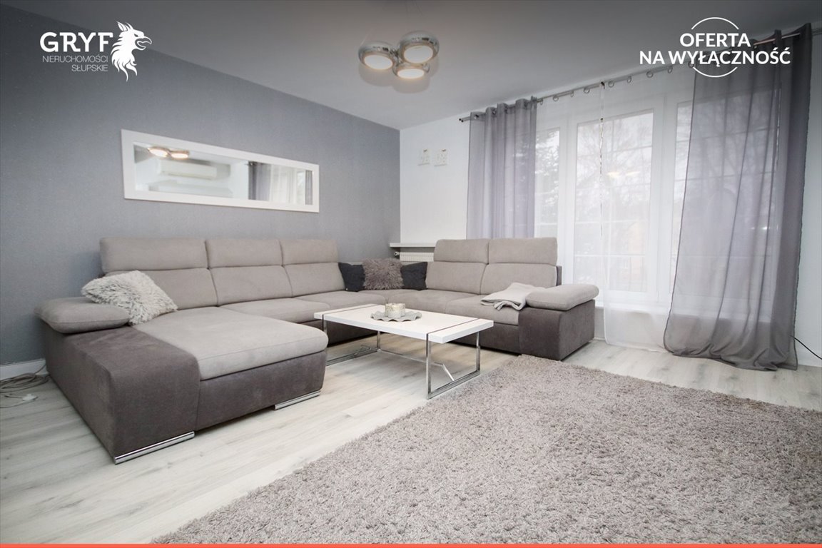 Na wynajem przestronne 76 m² mieszkanie z nowoczesnym wyposażeniem Słupsk  76m2 Foto 1