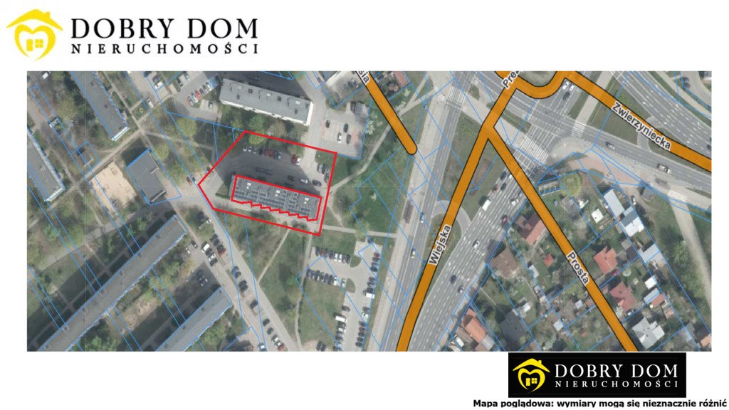 Działka 2029 m² z MPZP pod wielorodzinną Bema, Białystok Białystok, Bema  2 029m2 Foto 1