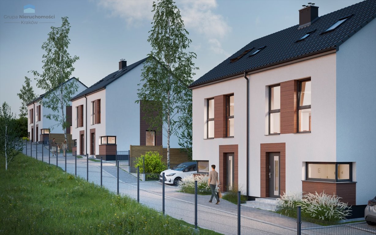 Nowoczesny dom z ogrodem w Golkowicach – 5 pokoi, 2 miejsca Golkowice  102m2 Foto 1