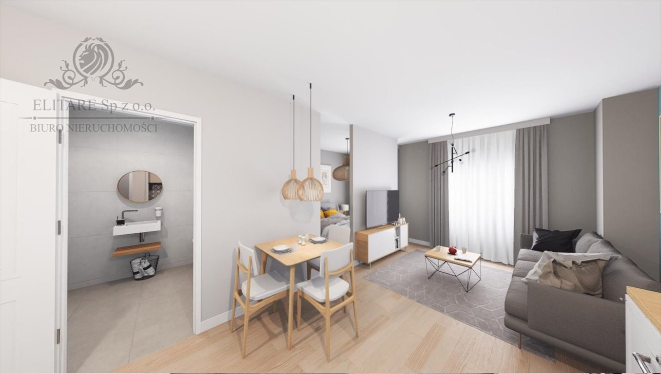 Nowoczesne 1-pokojowe mieszkanie z dużą loggią na Starym Mieście Wrocław, Stare Miasto, Szczepin  32m2 Foto 1