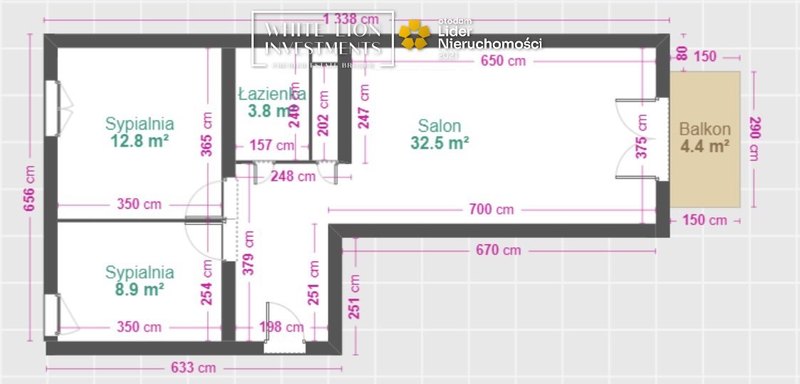 Mieszkanie trzypokojowe na sprzedaż Warszawa, Białołęka, Krzyżówki  60m2 Foto 18