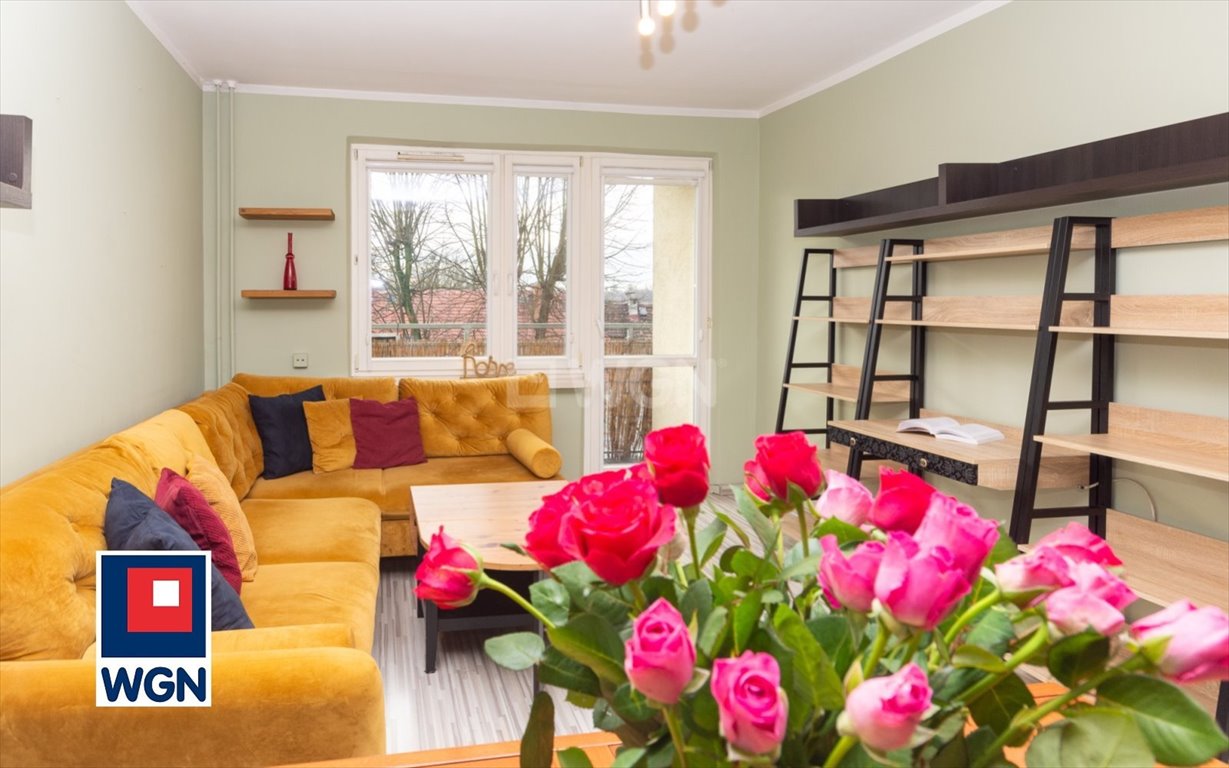 Przytulne 2 pokoje z balkonem, piwnicą i pełnym umeblowaniem Ruda Śląska, Ruda, Fiołków  51m2 Foto 1