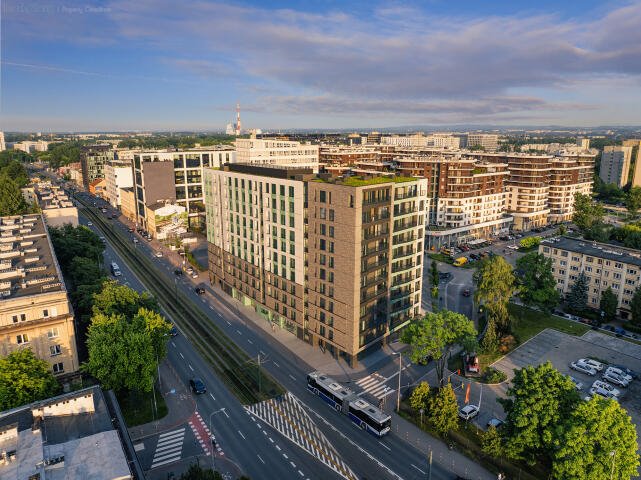 Nowoczesne mieszkanie 2 pok. z balkonem w MOG31, Kraków Kraków, Grzegórzki, Mogilska  43m2 Foto 1