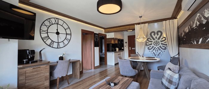 Ekskluzywny apartament 50 m² z balkonem i 2 sypialniami Białka Tatrzańska, Białka Tatrzańska, Środkowa  50m2 Foto 1