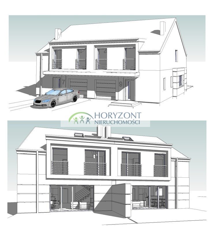 Dom bliźniak w Kolbudach, 142 m2, garaż, blisko lasu Kolbudy  142m2 Foto 1