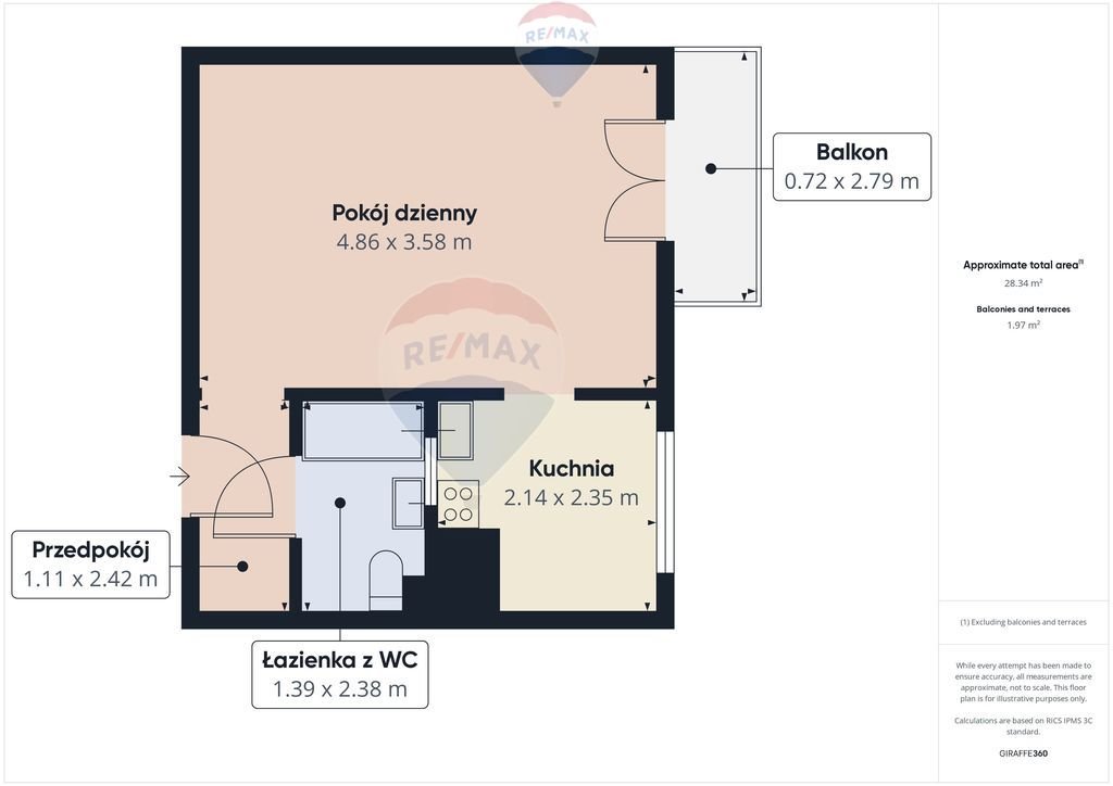 Kawalerka na sprzedaż Wodzisław Śląski, Tysiąclecia  32m2 Foto 10