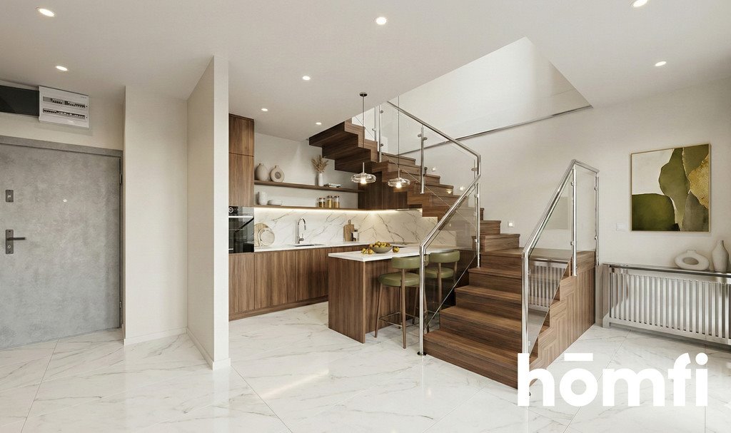 Nowoczesny apartament z antresolą i tarasem w historycznym miejscu Gniezno, Koszarowa  79m2 Foto 1