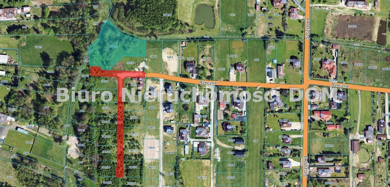 Działka 4339 m2 pod inwestycję lub rekreację w spokojnej okolicy Brzeziny-Kolonia  4 339m2 Foto 1