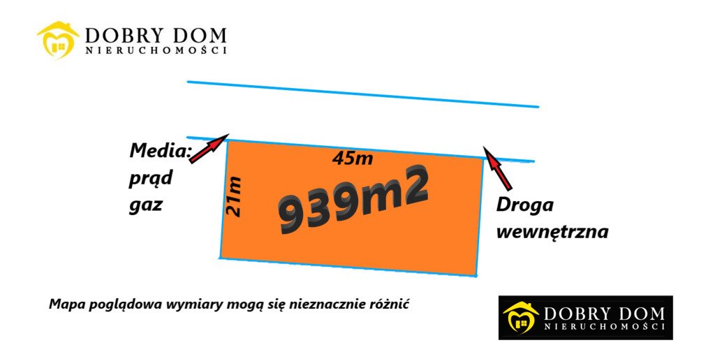 Działka budowlana 936 m² z dostępem do mediów i szeroką drogą Sowlany  936m2 Foto 1