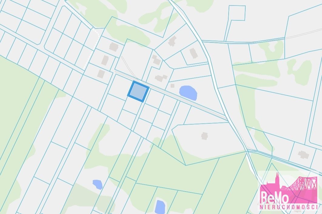 Działka 1000 m² z fundamentami, spokojna okolica Osiek  1 000m2 Foto 1