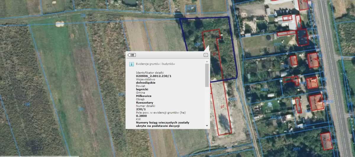 Działka 2800 m² z mediami, pod budowę domu lub bliźniaka Miłkowice, Rzeszotary  2 800m2 Foto 1