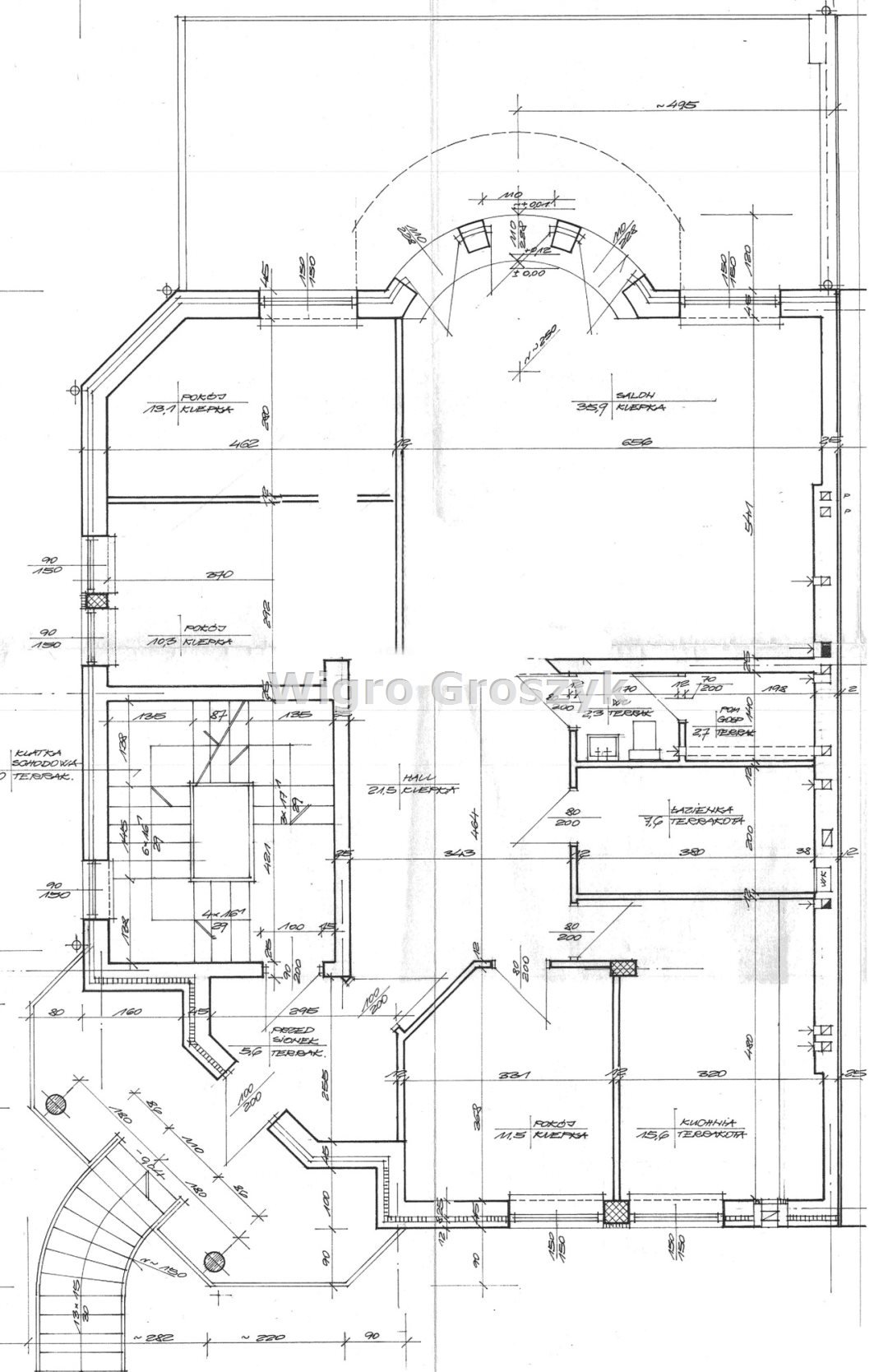 Dom na wynajem Warszawa, Ursynów, Pyry  600m2 Foto 14