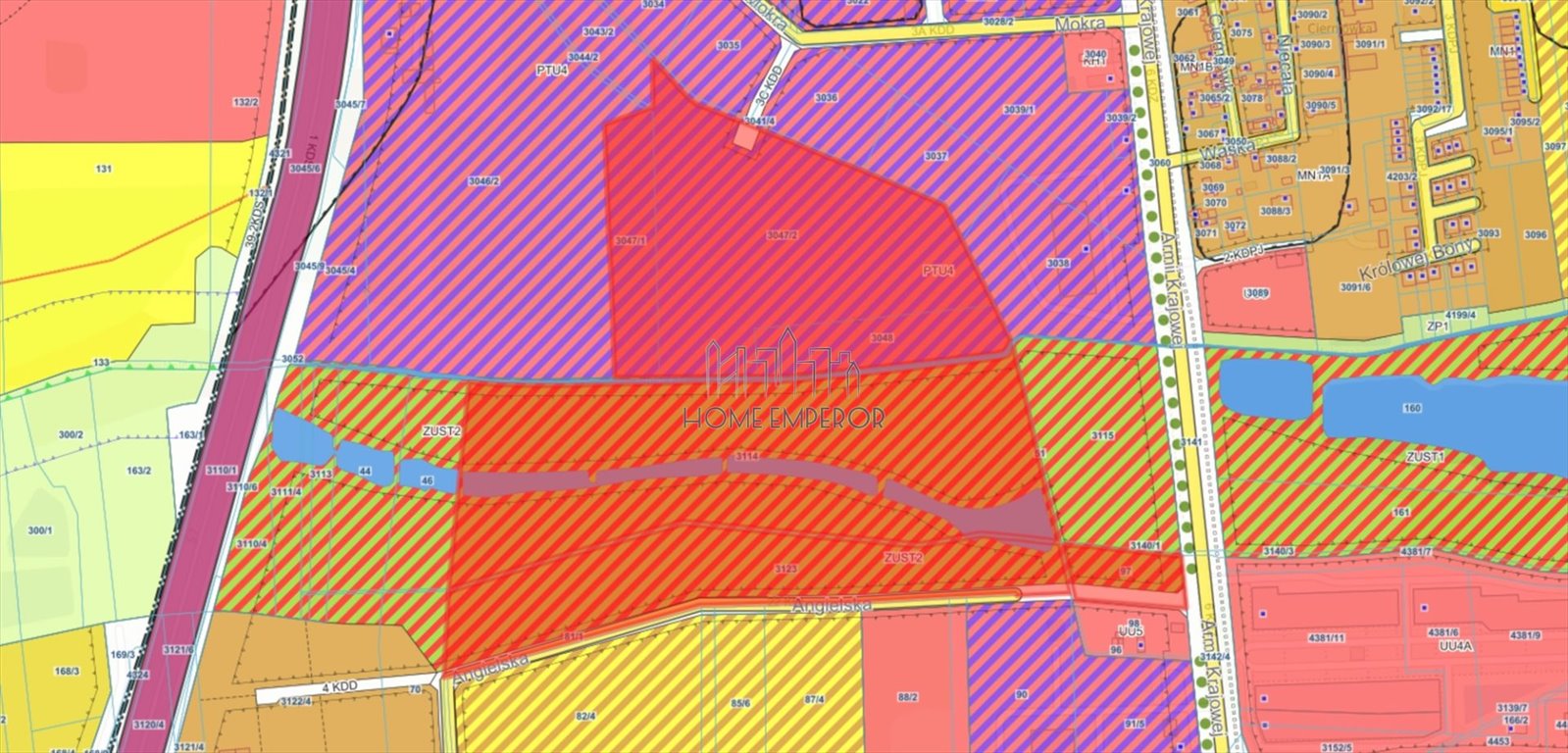 Działka inwestycyjna na sprzedaż Grójec, Angielska  118 314m2 Foto 1