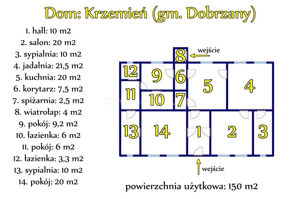 Dom na sprzedaż Krzemień  150m2 Foto 10