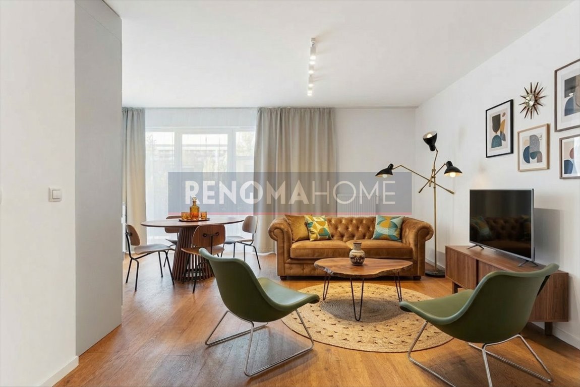 Nowoczesne 2 pokoje z tarasem, pełne wyposażenie, blisko centrum Wrocław, Kępa Mieszczańska, Mieszczańska  49m2 Foto 1