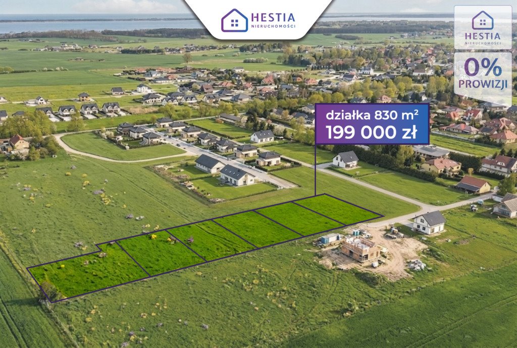 Do sprzedania działka budowlana 830 m² z pozwoleniem na budowę Koszalin  830m2 Foto 1