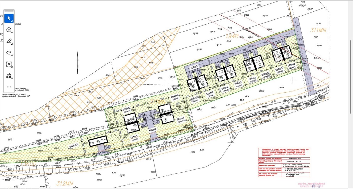 Działka pod zabudowę bliźniaczą i jednorodzinną 7 800 m2 Podstolice  7 800m2 Foto 1