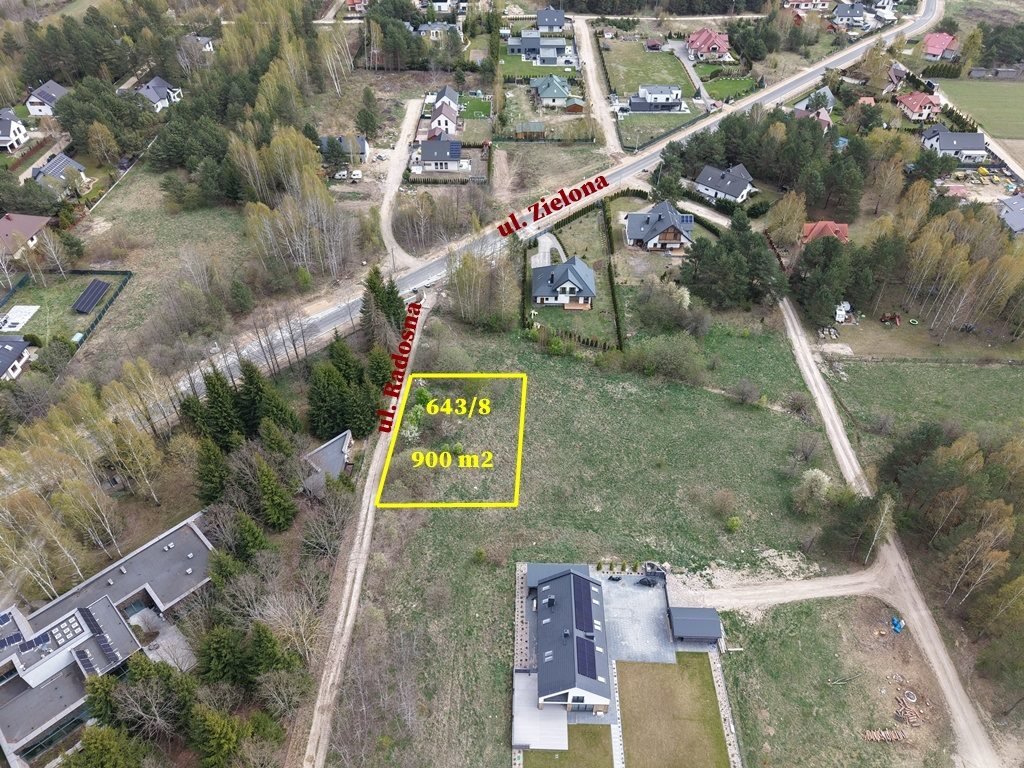 Działka 900 m² pod dom w cichej okolicy, blisko Białegostoku Ciasne, Radosna  900m2 Foto 1