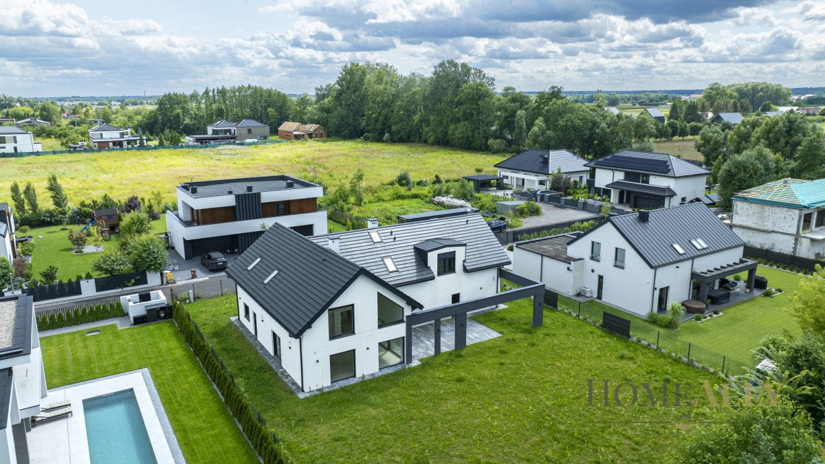 Polecam nowoczesny dom 340 m² z garażem w Wilanowie Warszawa, Wilanów, Rosy  340m2 Foto 1