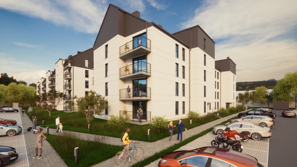 Nowoczesne 88 m² z antresolą i balkonem w Boguchwale Boguchwała, Stanisława Lema  88m2 Foto 1