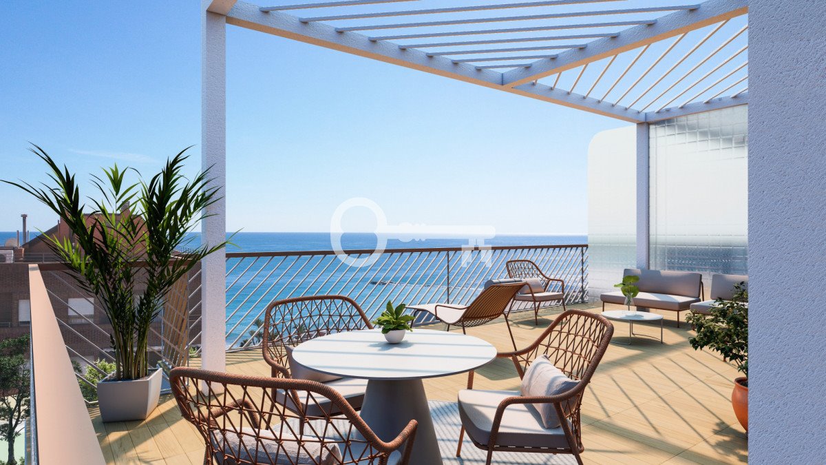 Na sprzedaż nowoczesny apartament 127 m² z panoramicznym widokiem na morze Hiszpania, Costa Blanca Villajoyosa, Villajoyosa  127m2 Foto 1