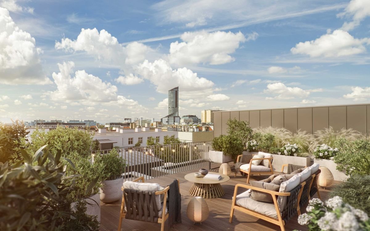 Nowoczesny loft w rewitalizowanej kamienicy z tarasem i zielonym ogrodem Wrocław, Stare Miasto, Stawowa  33m2 Foto 1