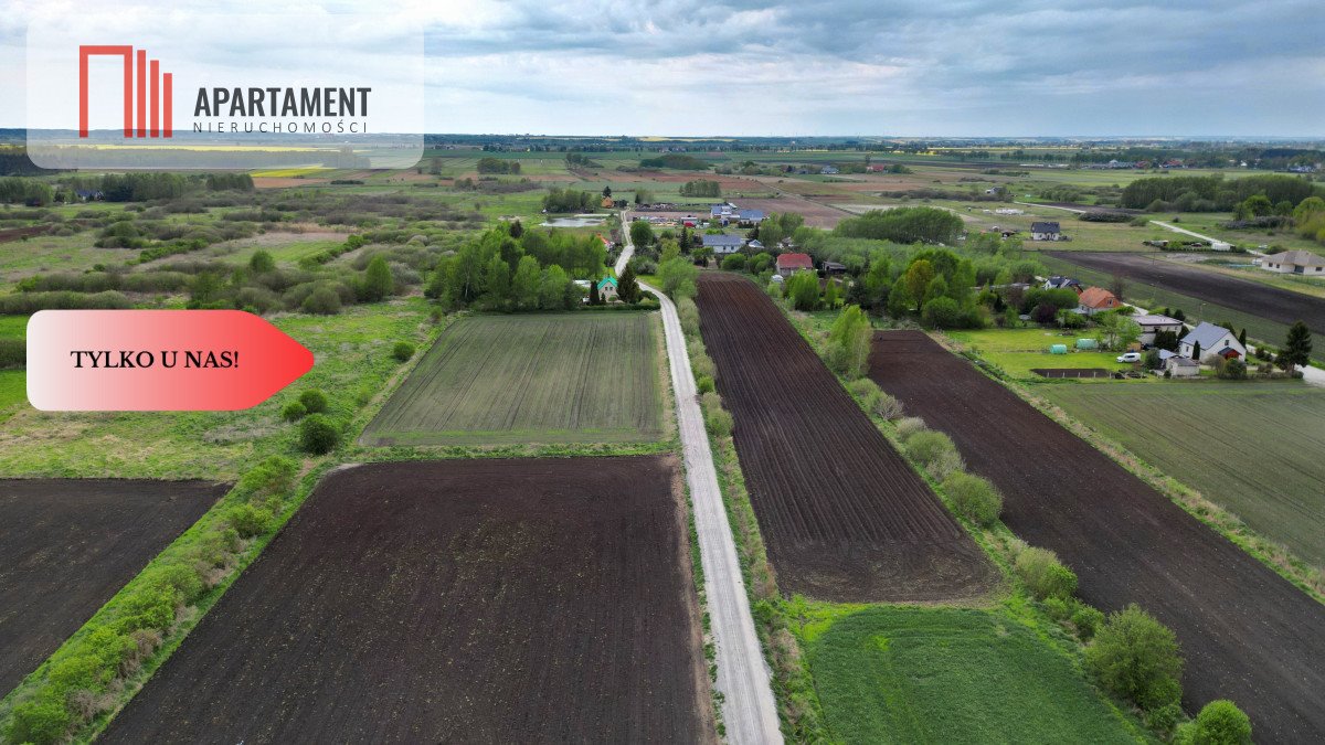 Działki budowlane w Ryjewie (ul. Łąki, 1233 m²) z dostępem do drogi Ryjewo  1 233m2 Foto 1