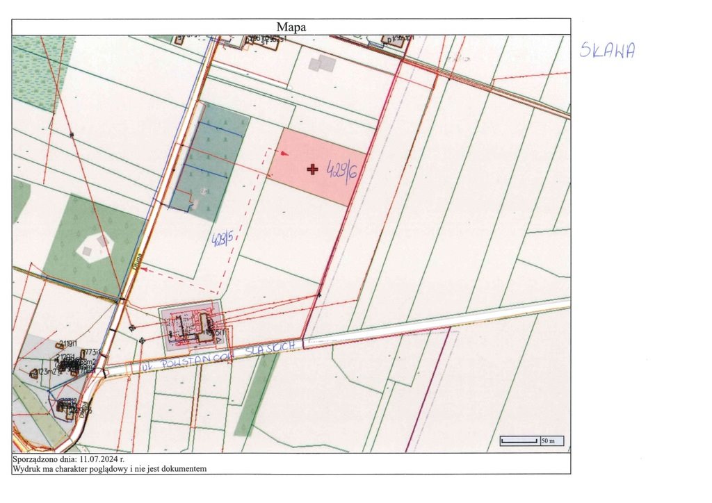 Działka inwestycyjna na sprzedaż Sława, Powstańców Śląskich  10 000m2 Foto 1