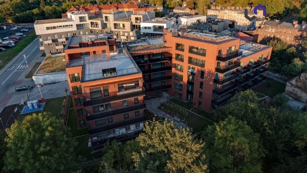 Polecam nowoczesny 2-pokojowy apartament z dużym tarasem w Katowicach Katowice, Dąb, Złota  52m2 Foto 1