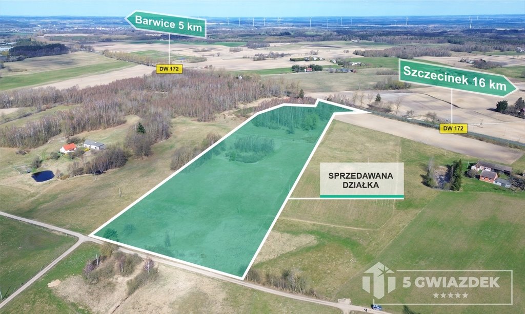 Duża działka rolna 4,7 ha z mediami - polecam Ostropole  47 055m2 Foto 1