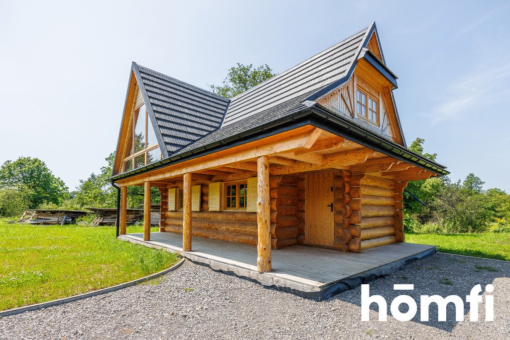 Urokliwy dom z bala 80 m² w Radawie – idealny pod wynajem Radawa, Cienkie  80m2 Foto 1