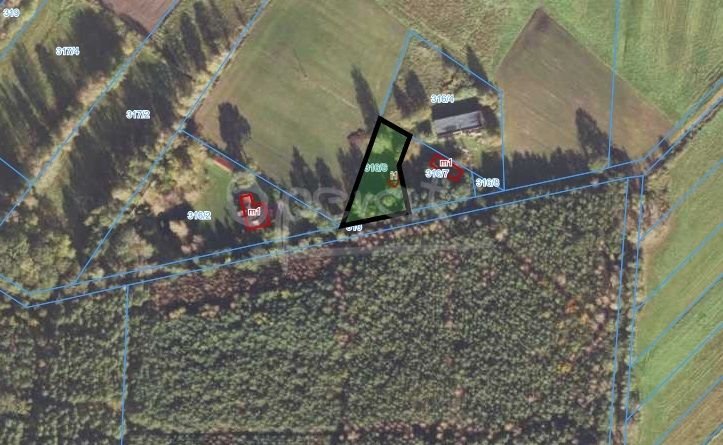 Działka budowlana 1146 m² przy lesie w Dębnicy - spokojna okolica Dębnica  1 146m2 Foto 1