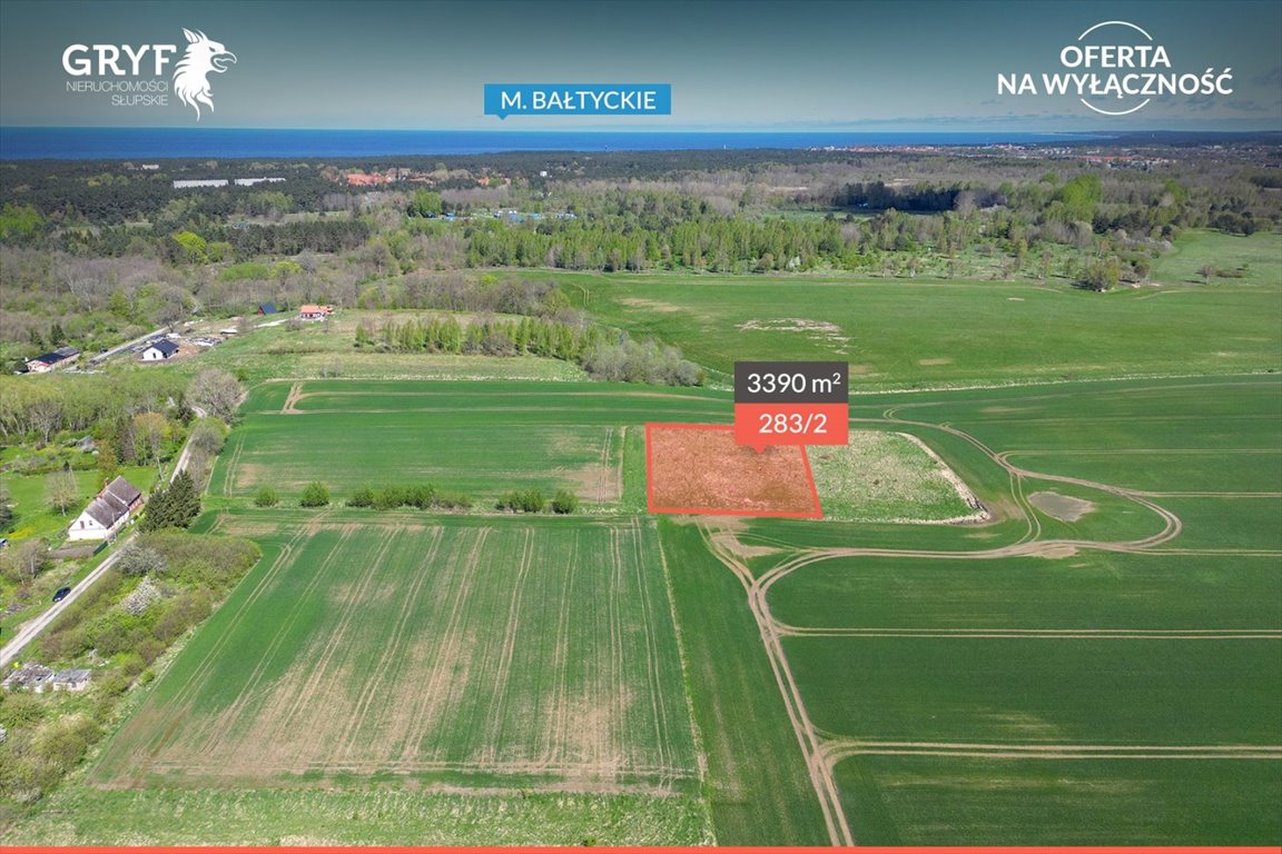 Działka 3390 m² w Lędowie blisko jeziora i morza Lędowo  3 390m2 Foto 1