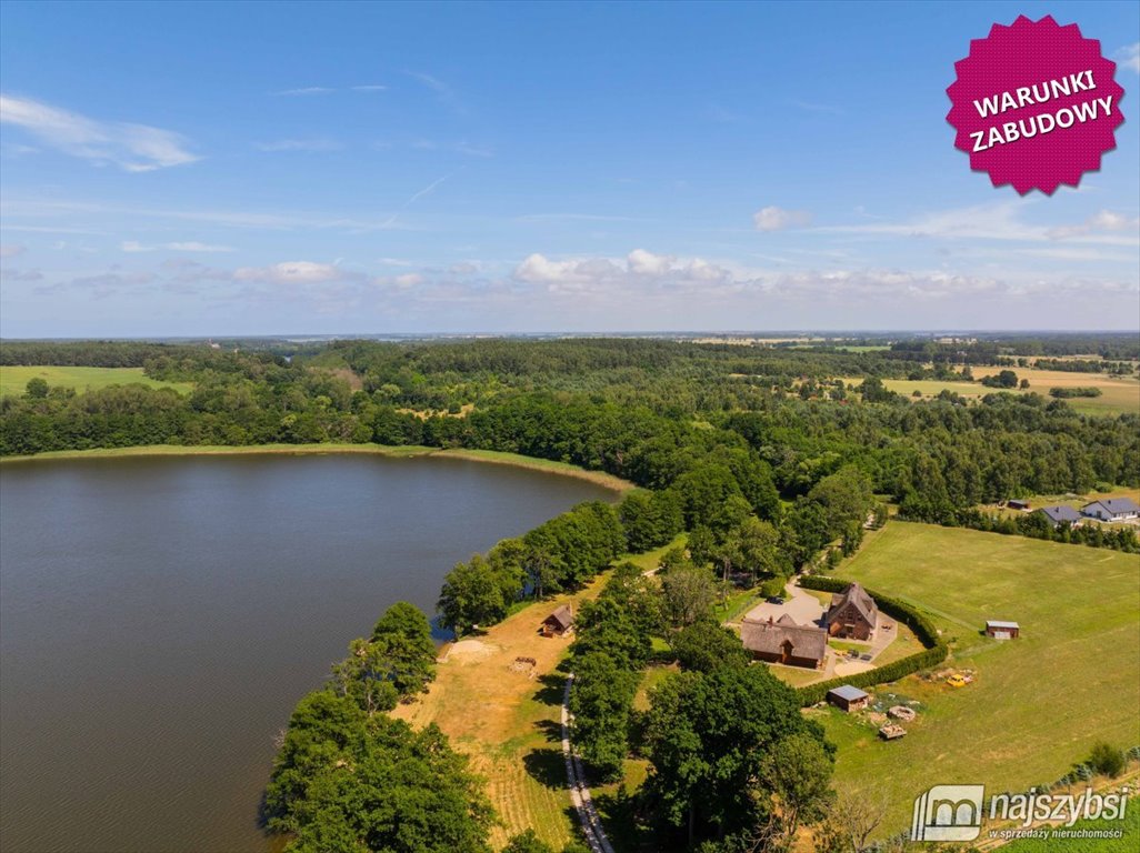 Działka 3000m2 z warunkami zabudowy i dostępem do jeziora Domysłów, Centrum  3 000m2 Foto 1