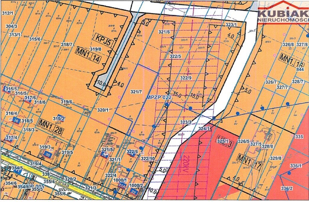 Działka budowlana 957 m² z MPZP, media, wysoki udział zieleni Stare Babice  957m2 Foto 1