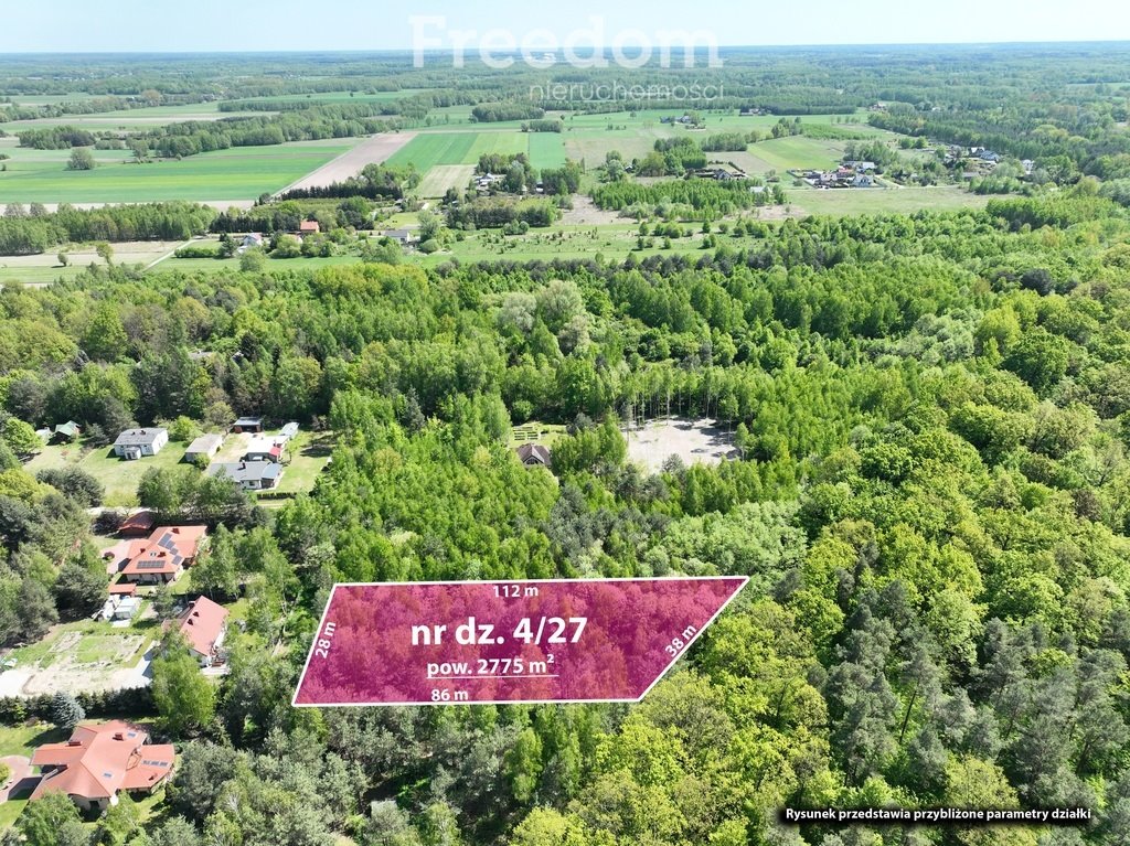 Działka inna na sprzedaż Studzieniec  2 775m2 Foto 1