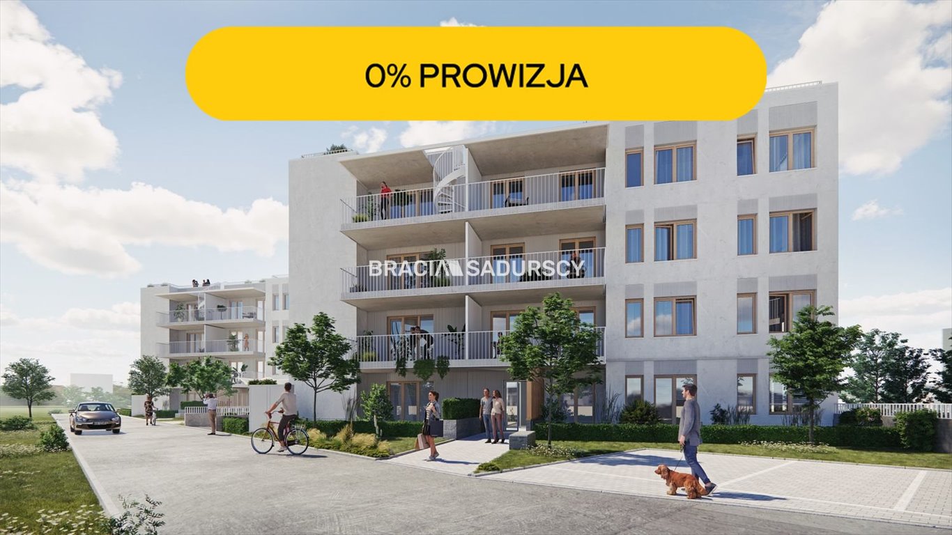 Zapraszam do nowoczesnego 2-pokojowego mieszkania z balkonem w Krakowie Kraków, Wzgórza Krzesławickie, Wzgórza Krzesławickie, Kantrowicka  36m2 Foto 1