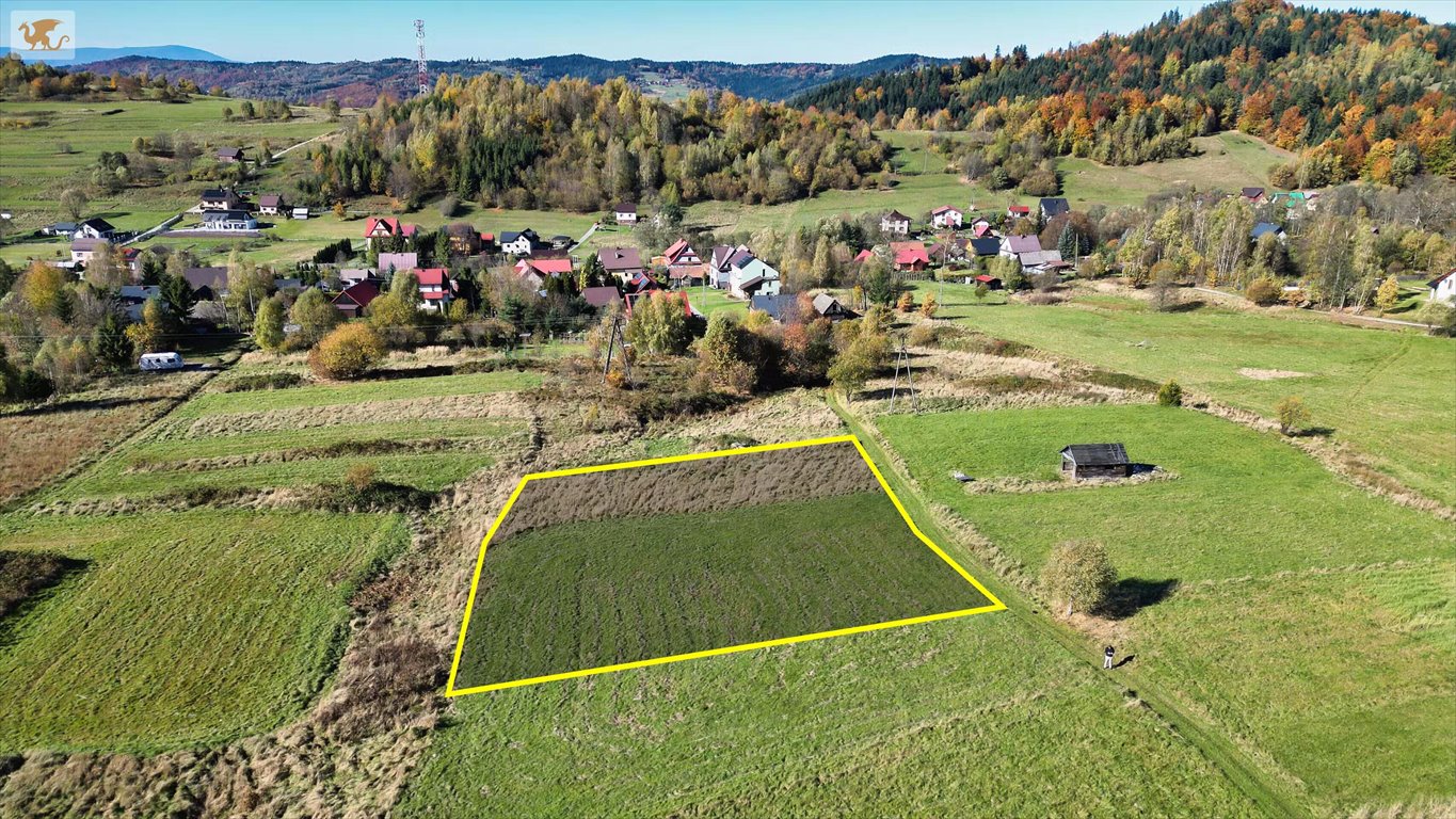 Działka 1500 m² pod zabudowę w Koszarawie, atrakcyjna cena Koszarawa  1 500m2 Foto 1