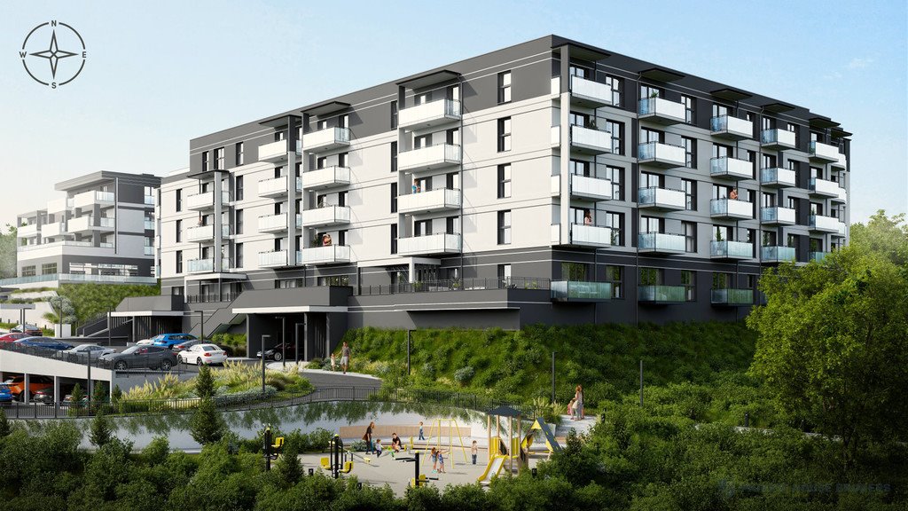 Do sprzedania nowoczesne mieszkanie 30,63 m² na Osiedlu na Wzgórzu Miechów, Stanisławy Daneckiej  31m2 Foto 1