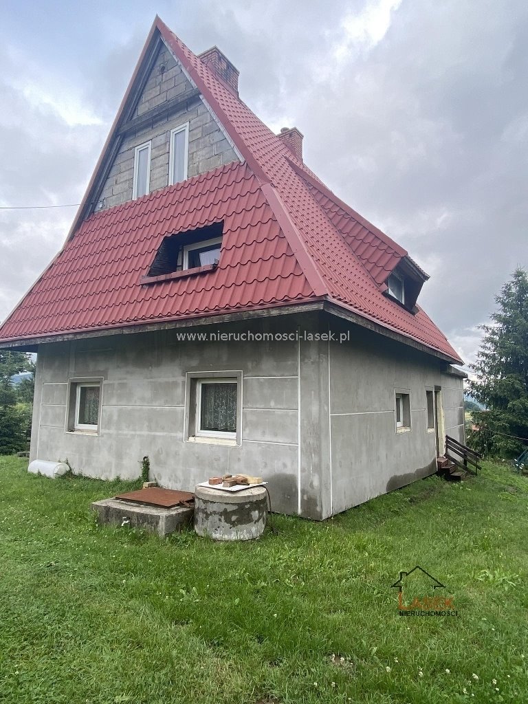 Dom z tarasem i widokiem na góry, 130 m2, działka 12 arów Mucharz, okolica  130m2 Foto 1