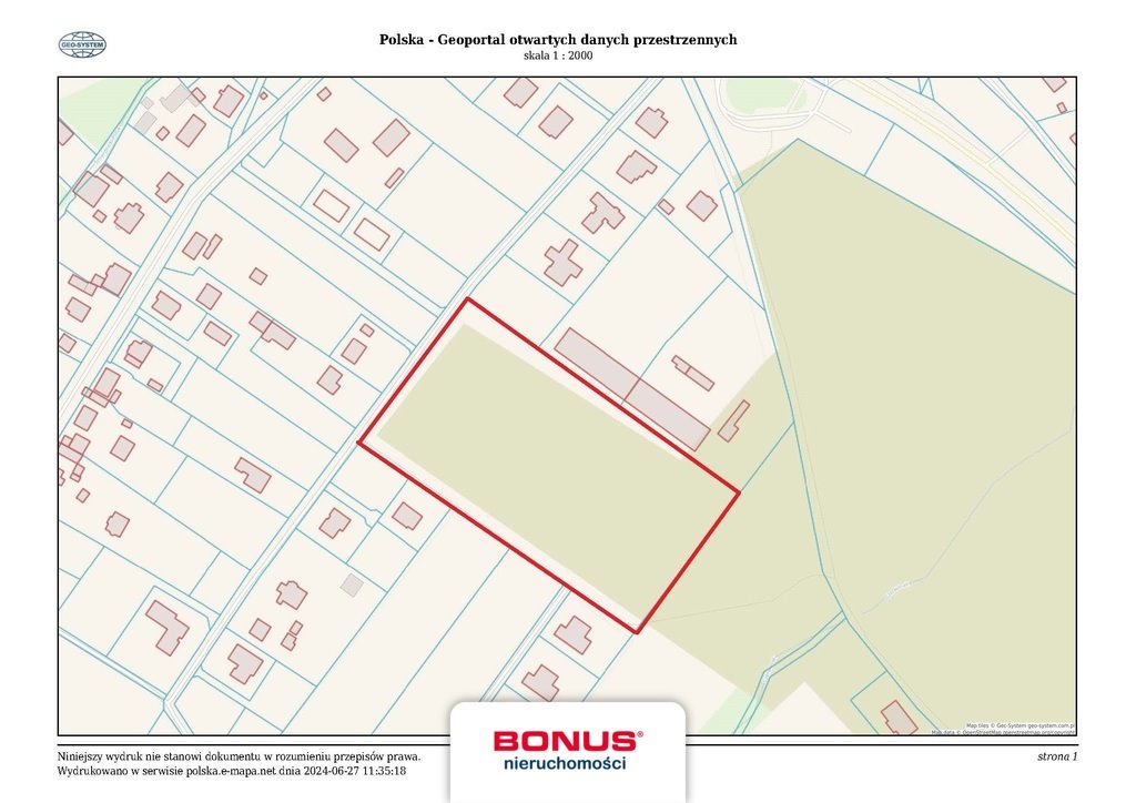 Działka leśna na sprzedaż Szczecin, Płonia  16 261m2 Foto 1