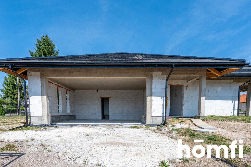 Dom wolnostojący 170 m2 w Krzęcinie – surowy otwarty, garaż Krzęcin, Kalwaryjska  170m2 Foto 1