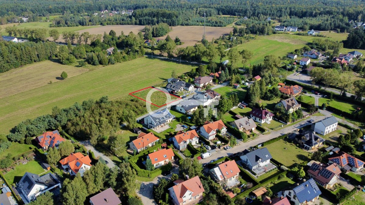 Działka budowlana z projektem, media, las, 28 m front Gdynia  1 140m2 Foto 1