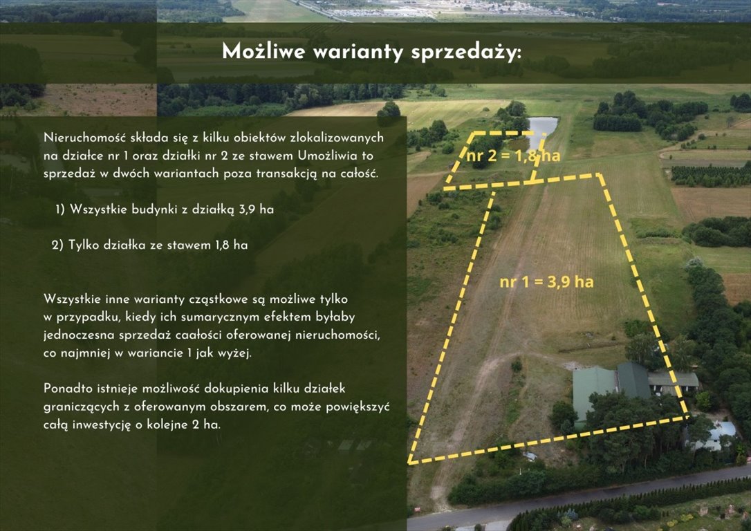 Działka budowlana na sprzedaż Żyrów  57 000m2 Foto 4