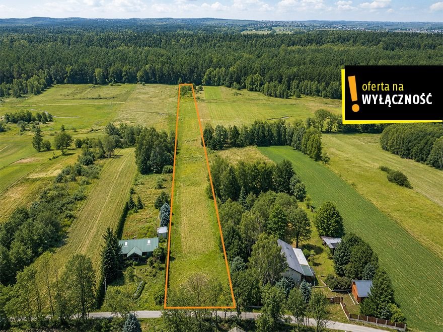 Do sprzedania działka 10 100 m² z mediami w Świętokrzyskich Baszowice  10 100m2 Foto 1