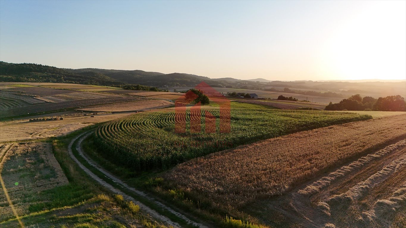 Urokliwa działka 26 arów z widokiem na wzgórza Brzeziny  2 600m2 Foto 1