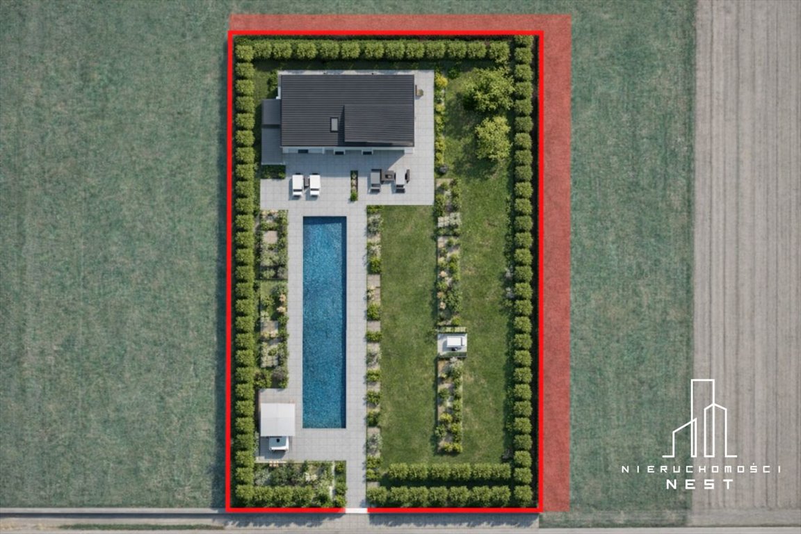 Działka z pozwoleniem na dom w Kórniku – spokój i natura Kórnik, Piękna działka z super dojazdem  5 770m2 Foto 1